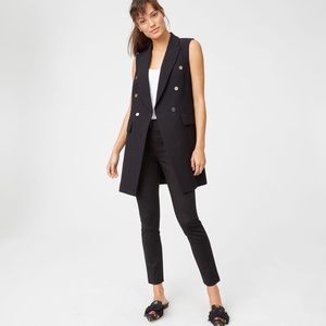 Club Monaco black vest. Perfect condition. Medium.